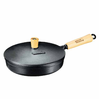 Frigideira Ferro com Tampa